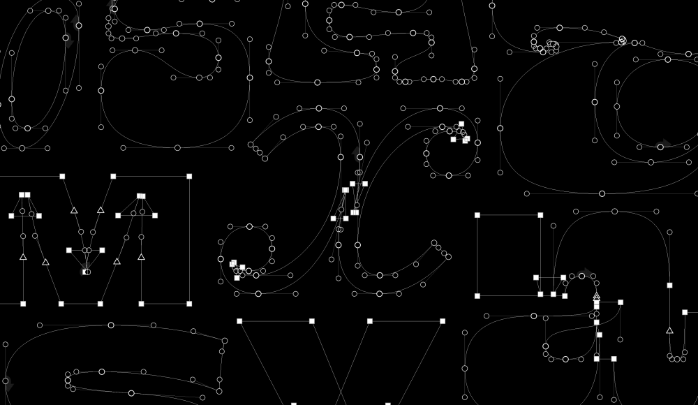 Drawing Vectors for Type & Lettering ☠️ OH no Type Company