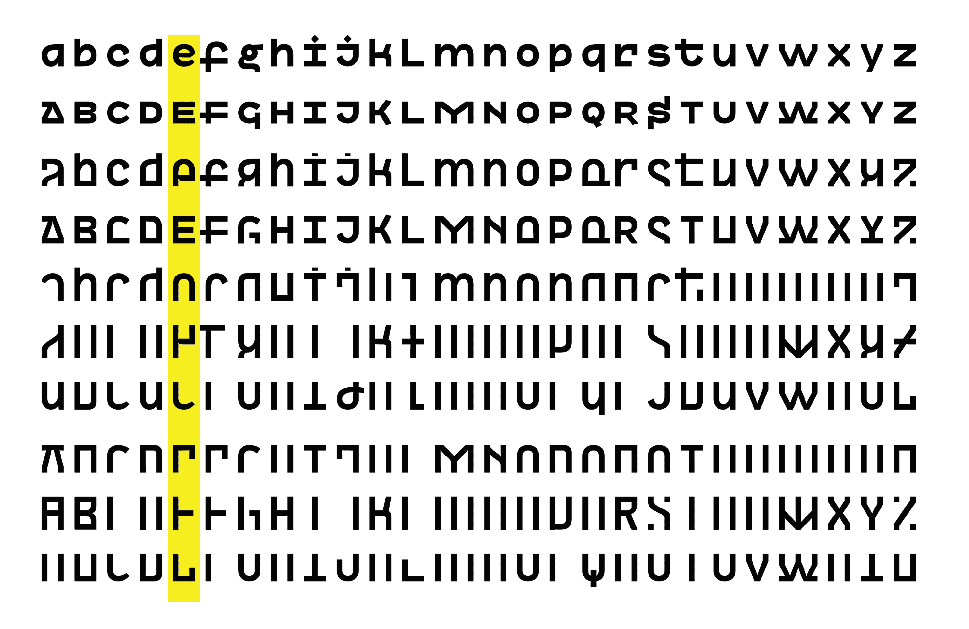 Early montreuil characterset