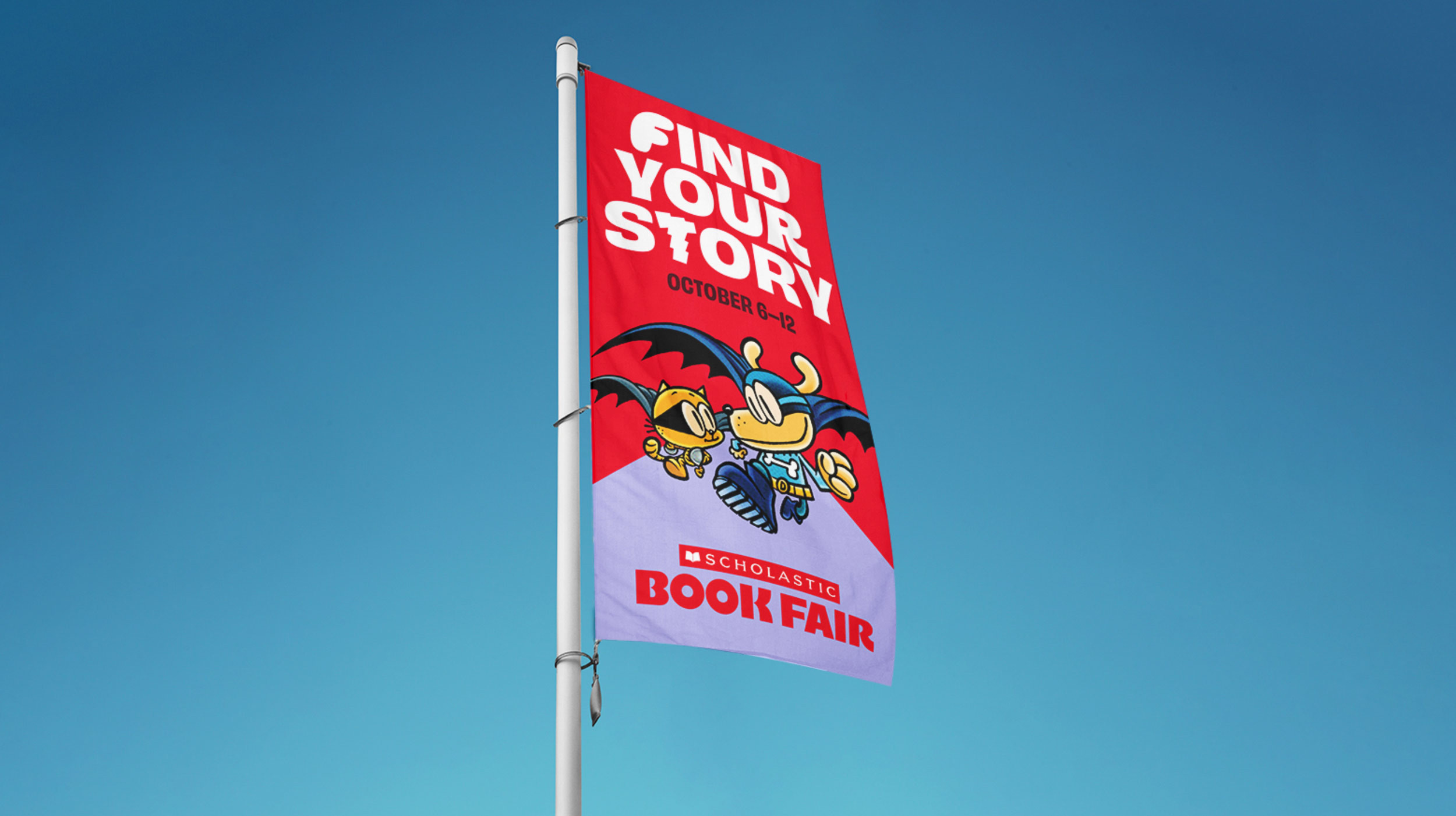 Bookfair flag